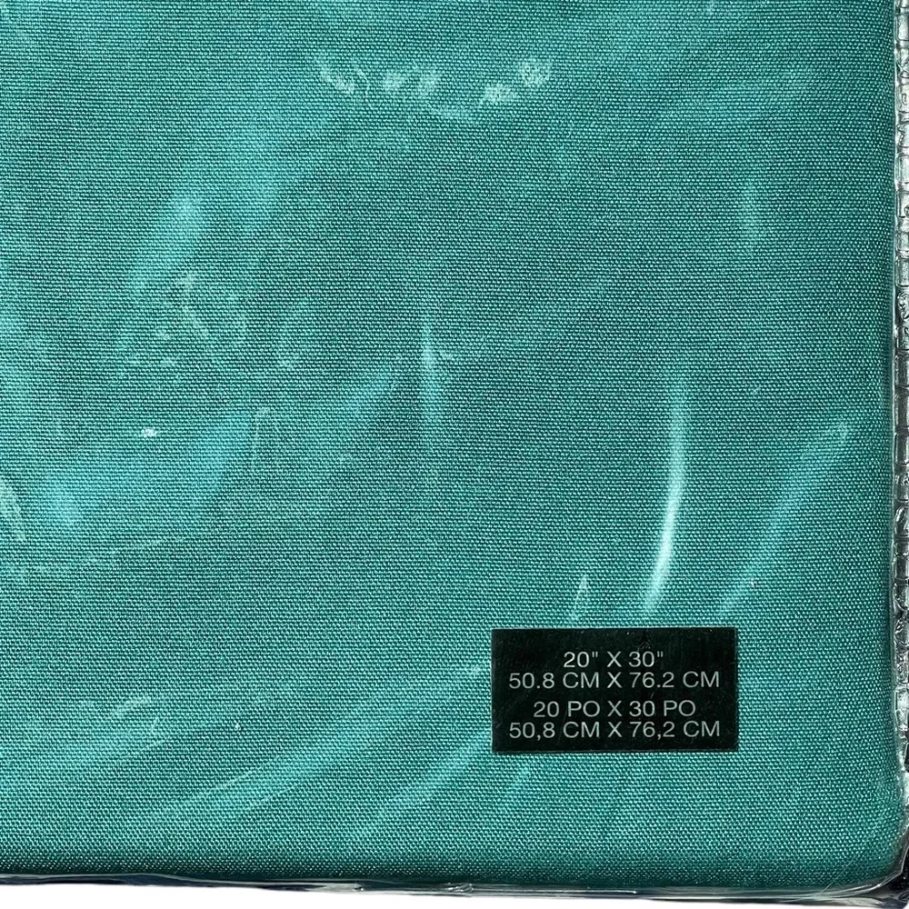HOME STYLES Standard Pillow Cases Two Pack Teal 20”x30”